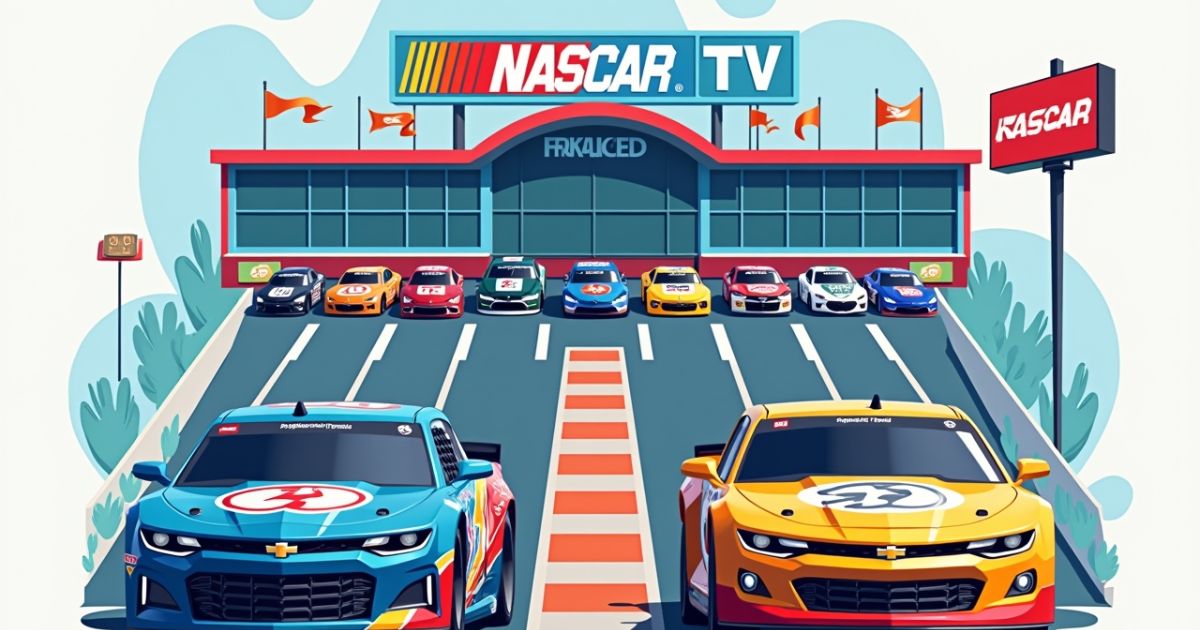 NASCAR starting grid and TV schedule for Darlington Raceway